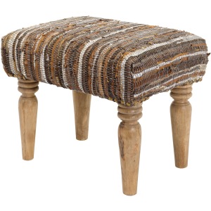 Anthracite Ottoman