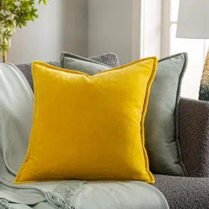 Cotton Velvet Pillow Cover