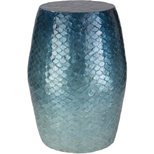 Blue Ocean End Table