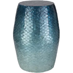 Blue Ocean End Table
