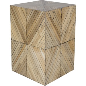 Cane Garden End Table