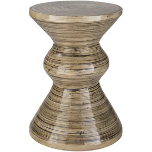 Cane Garden End Table