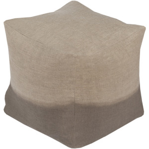 Dip Dyed Pouf