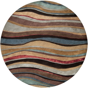 Artist Studio 8' Round Rug