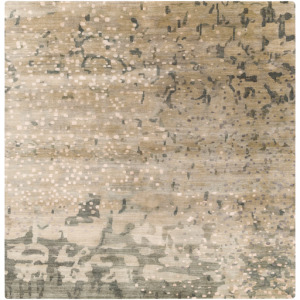 Watercolor Square Rug