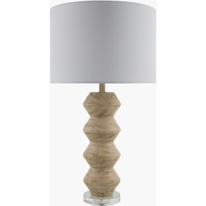 MUNGO FAUX WOOD LAMP