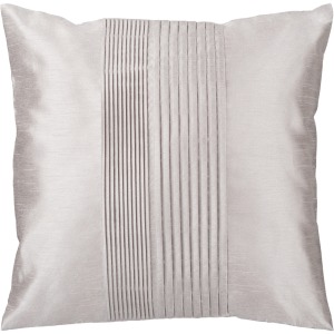 Solid Pleated Pillow Cover
