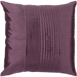 Solid Pleated Pillow Cover
