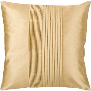 Solid Pleated Pillow Cover