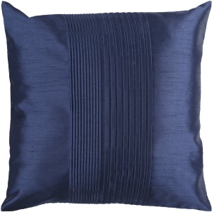 Solid Pleated Pillow Cover
