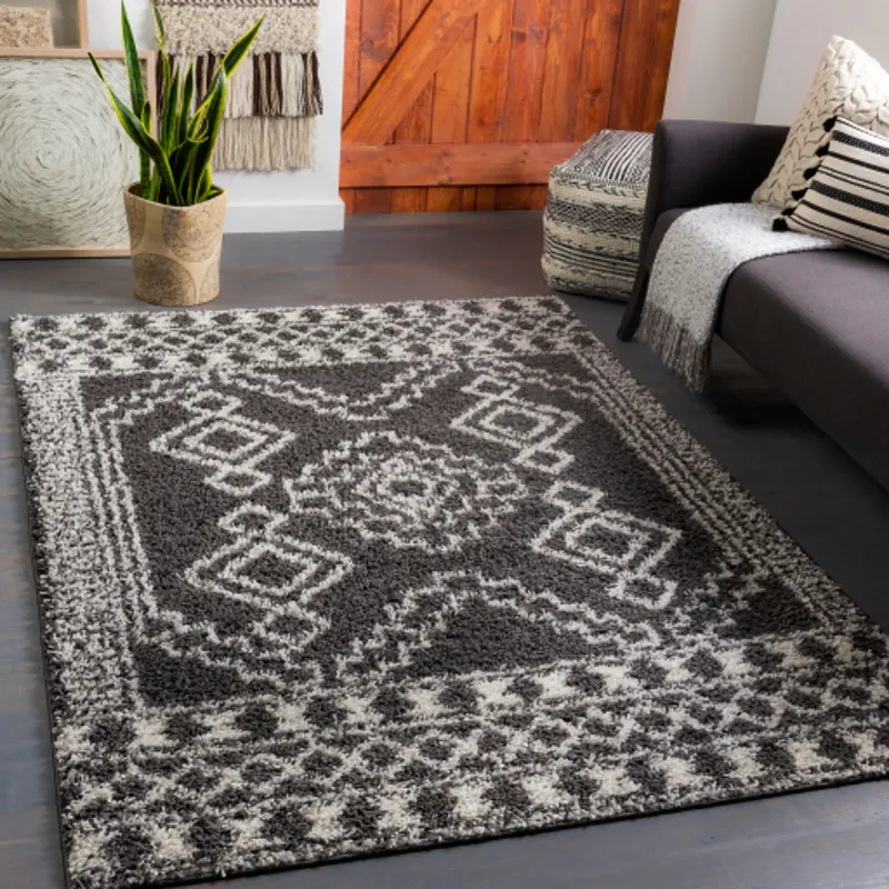 Taza shag 7'10" x 10' Rug