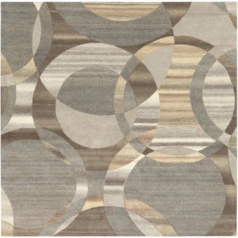Forum 4' Square Rug