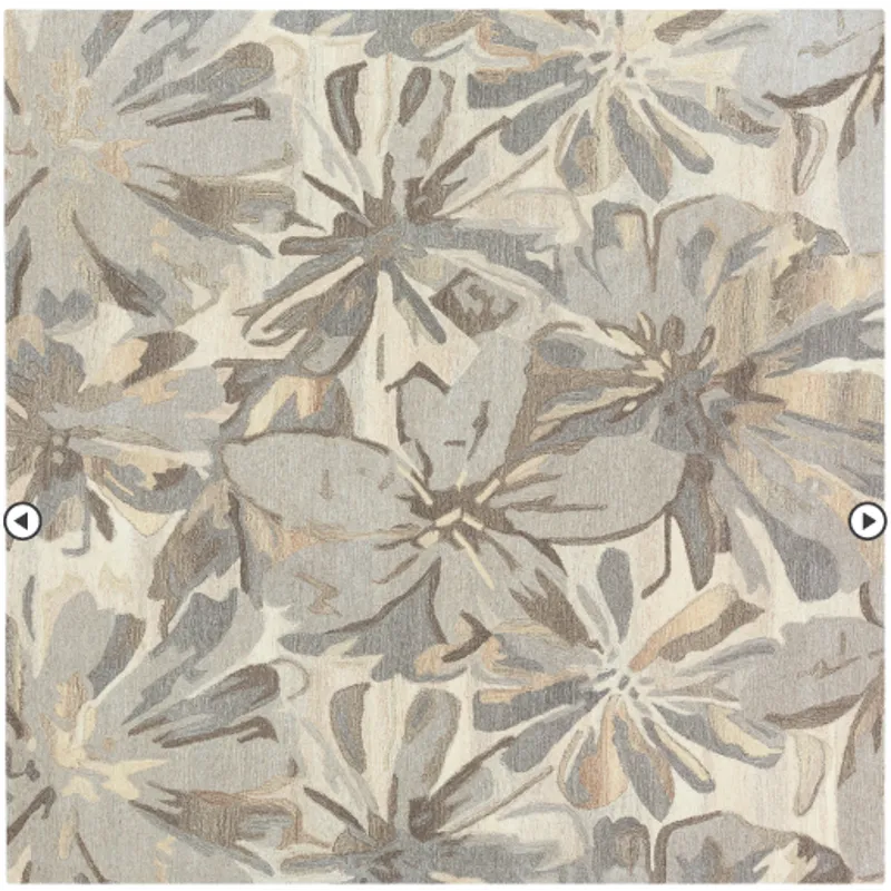 Athena 4' Square Rug