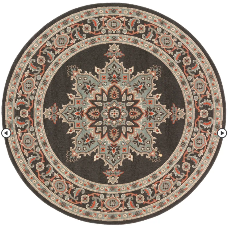 Alfresco 5'3" Round Rug