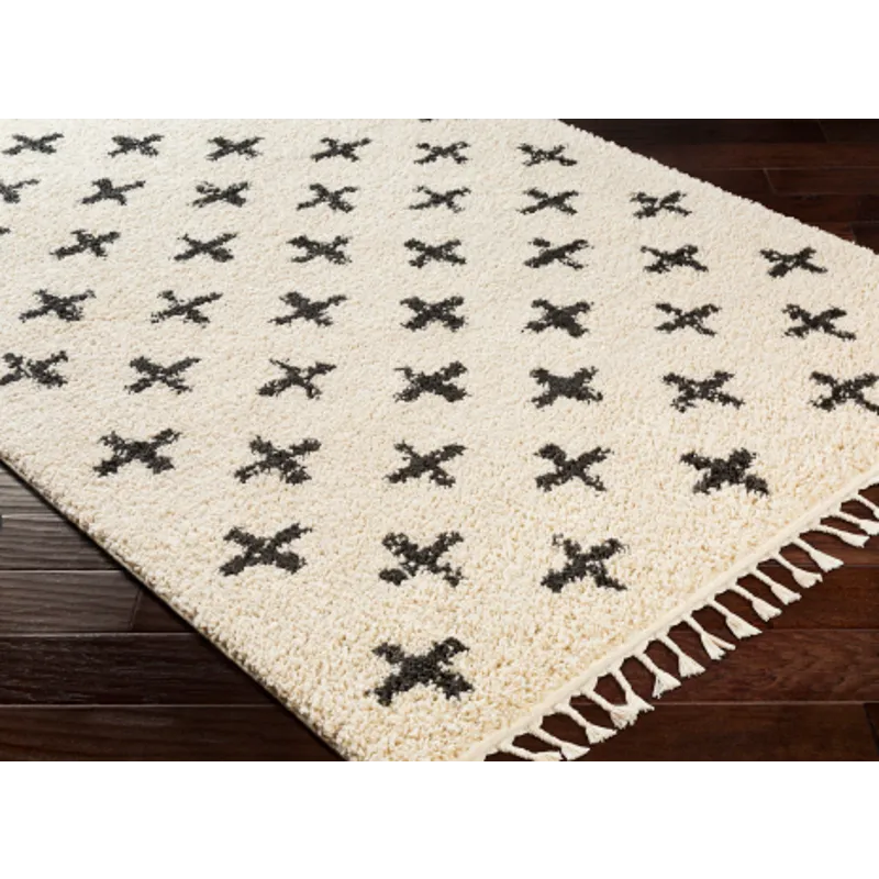 Berber Shag 7'10" x 10'2" Rug