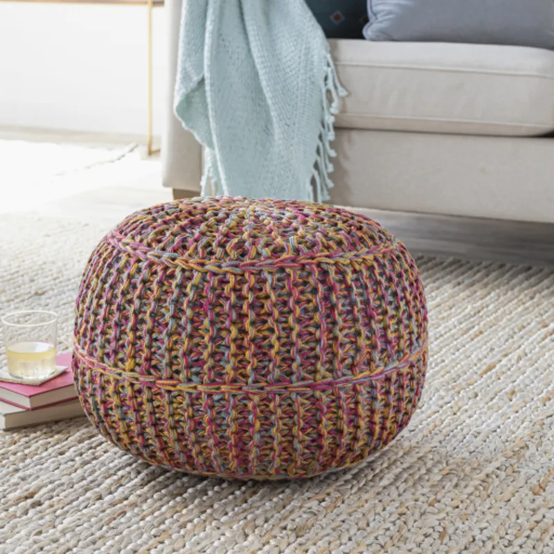 Wisteria Pouf