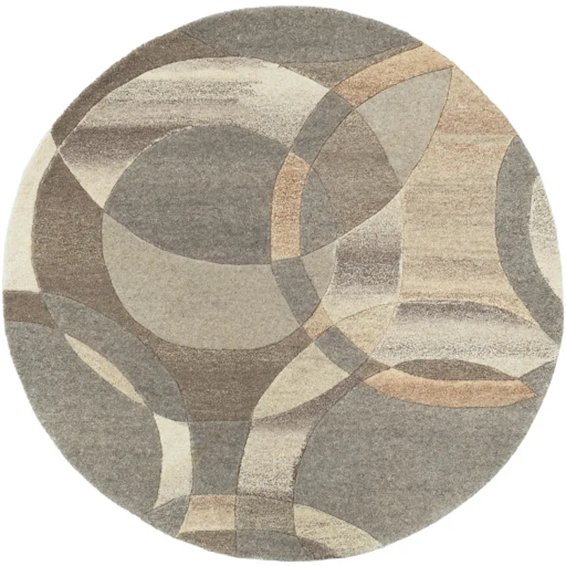 Forum 4' Round Rug
