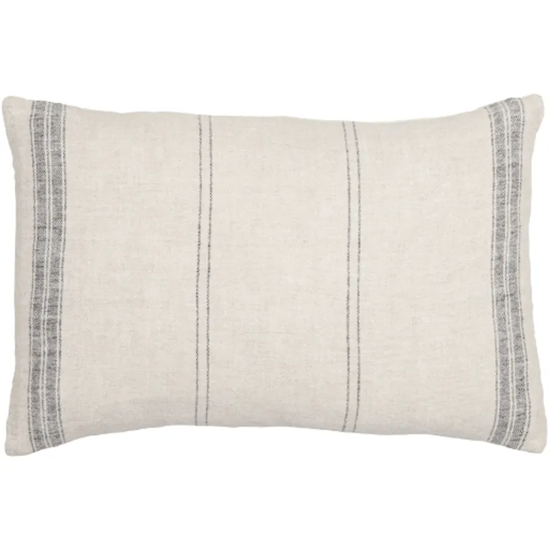 Linen Stripe Pillow Cover