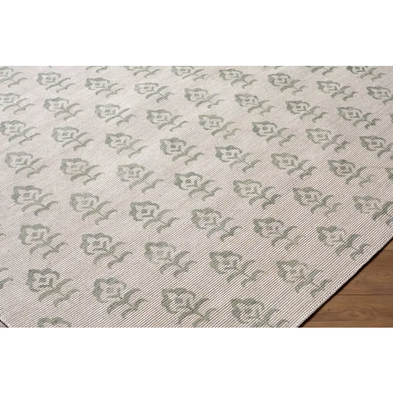 Flora Machine Woven Rug