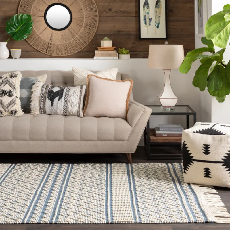 Farmhouse Tassels 9' x 12' Rug