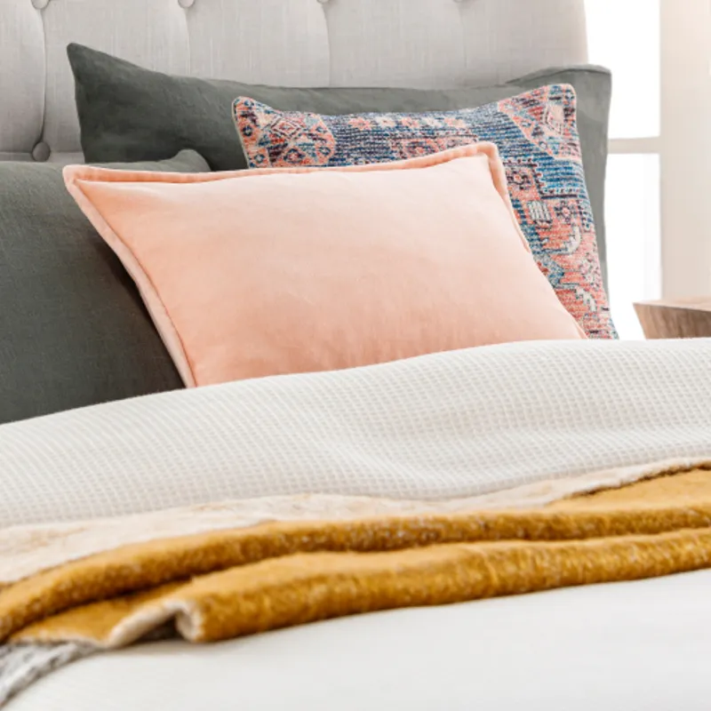 Cotton Velvet Pillow Cover