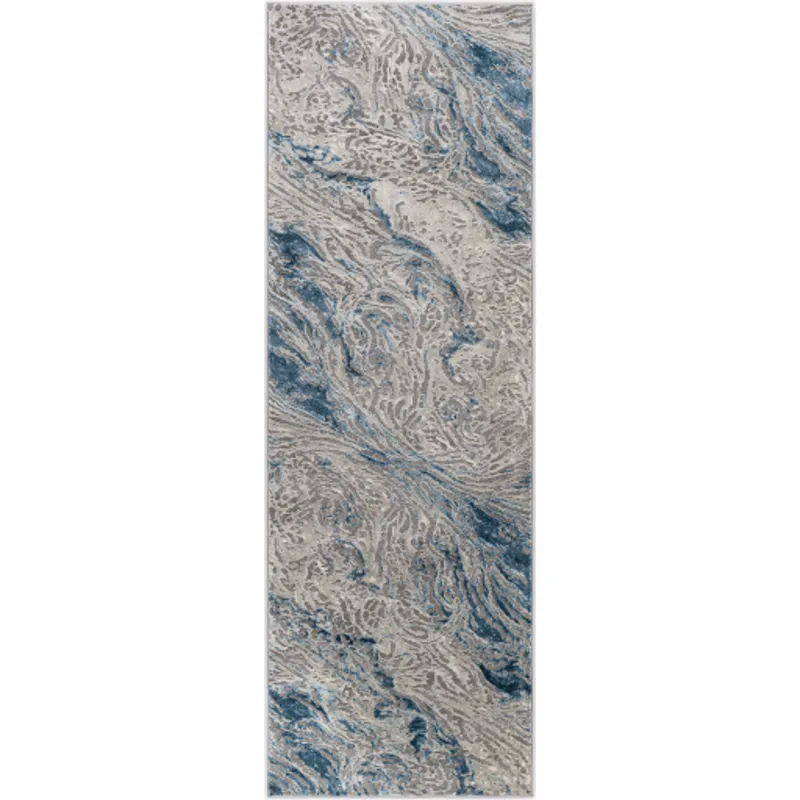 Tibetan 2'7" x 7'7" Rug