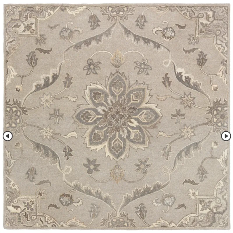 Caesar 6' Square Rug