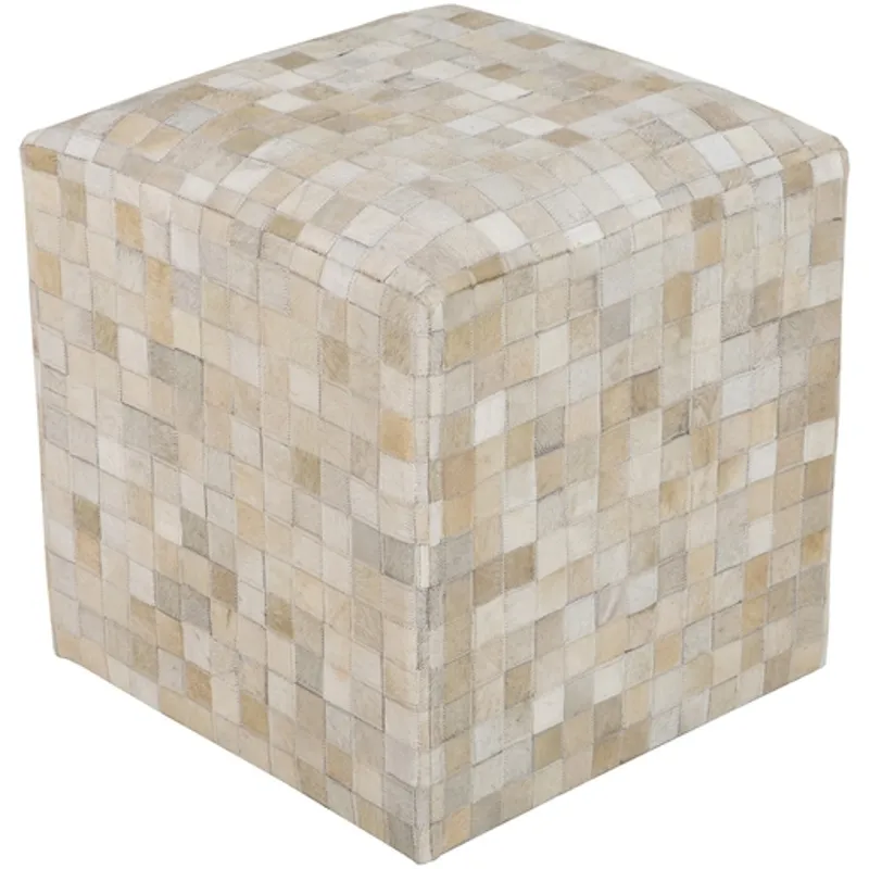 Surya Poufs POUF-239 (18" x 18" x 18")