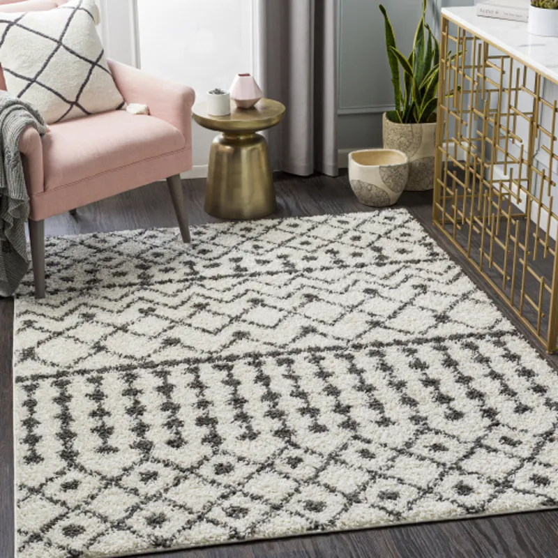 Taza shag 7'10" x 10' Rug