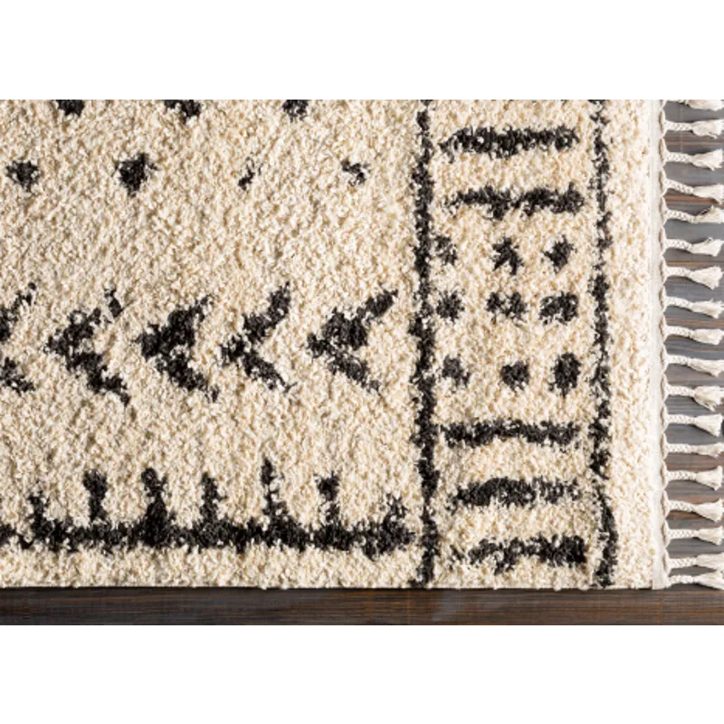 Berber Shag 7'10" x 10'2" Rug