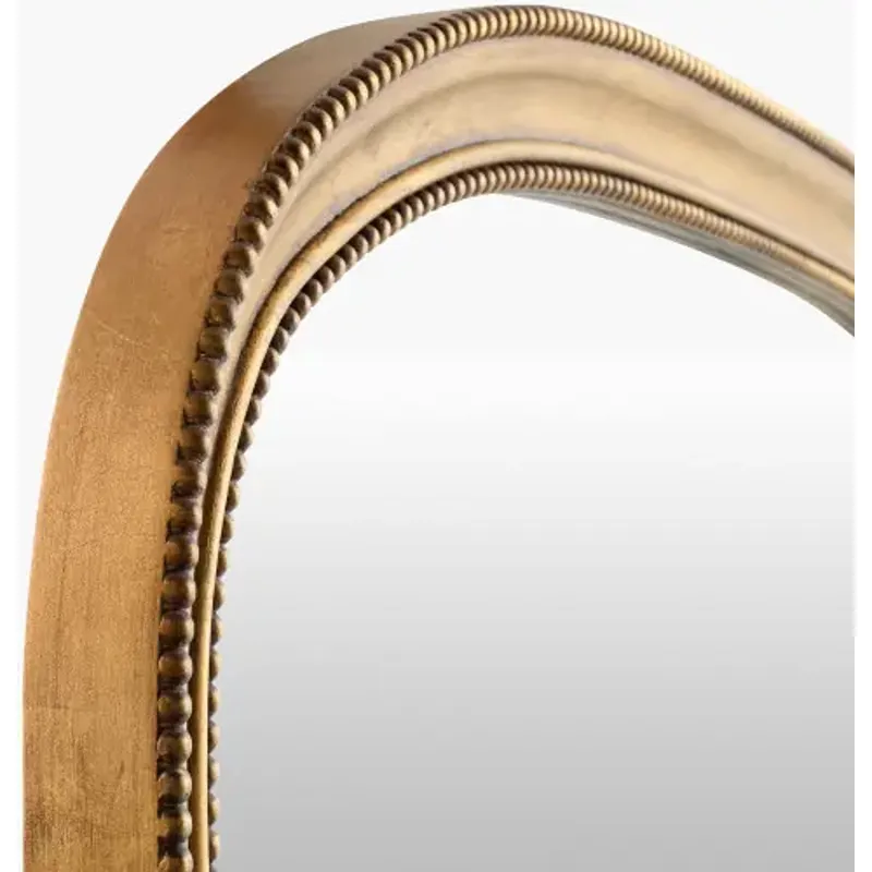 Adonis Short Gold Arch Mirror