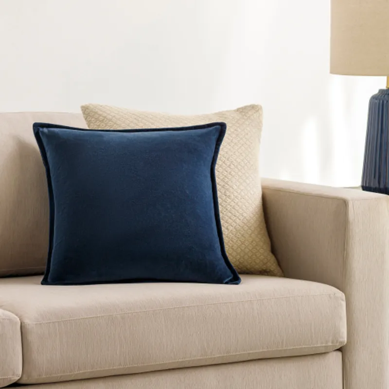 Cotton Velvet Pillow Cover