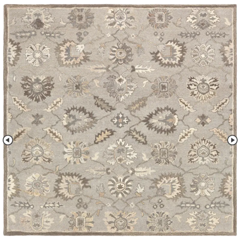 Caesar 6' Square Rug