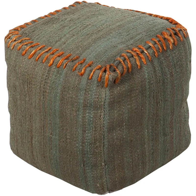 Surya Poufs POUF-187 (18" x 18" x 18")