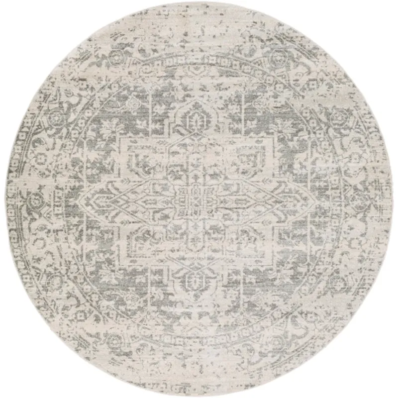 Harput 5'3" Round Rug