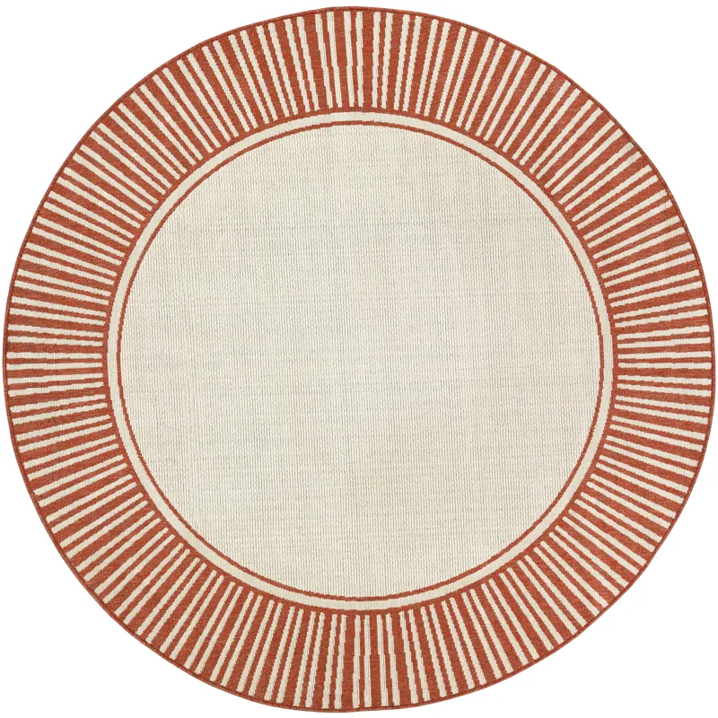 Alfresco 7'3" Round Rug