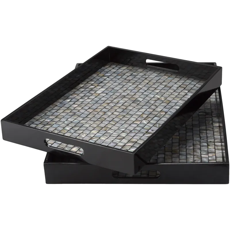 Alessandra 15" x 20" x 2", 13" x 18.1" x 2" Decorative Accents