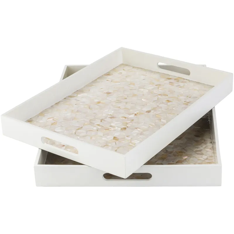 Alessandra 15" x 20" x 2", 13" x 18.1" x 2" Decorative Accents