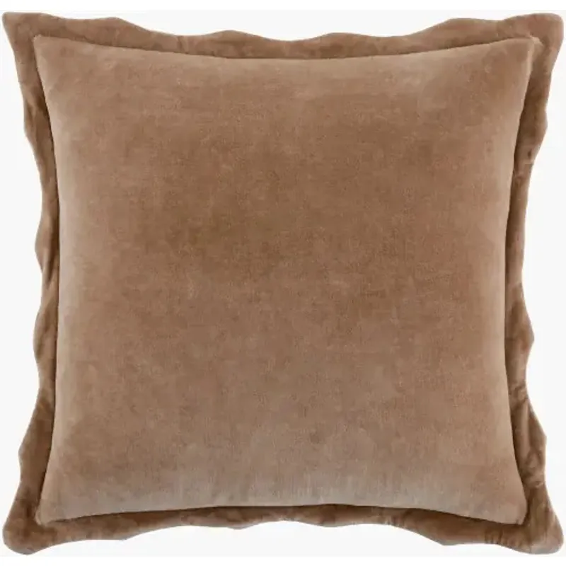 Rainey Brown 18X18 Pillow