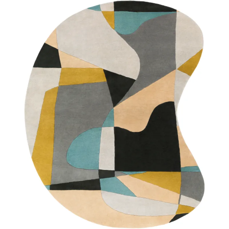 Forum 6' x 9' Kidney Rug