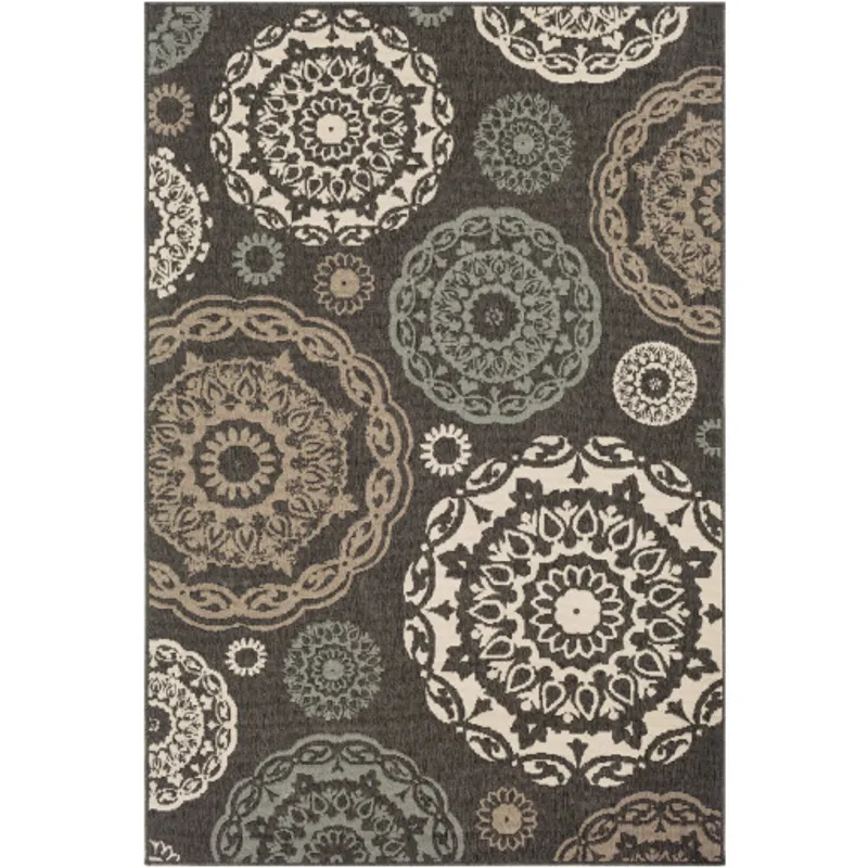 Alfresco 5'3" Round Rug