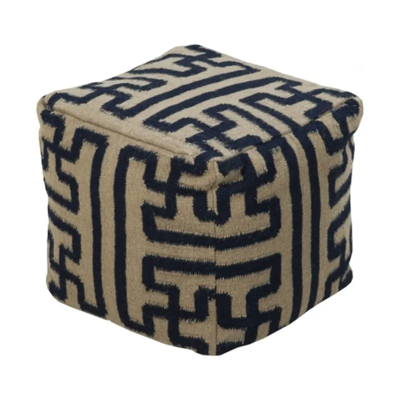 Surya Poufs POUF-49 (18x18x18)