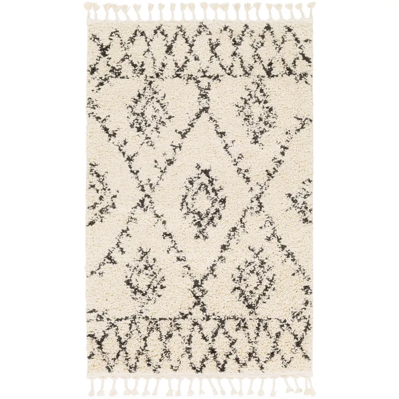 Berber Shag 3'1" x 4'11" Rug