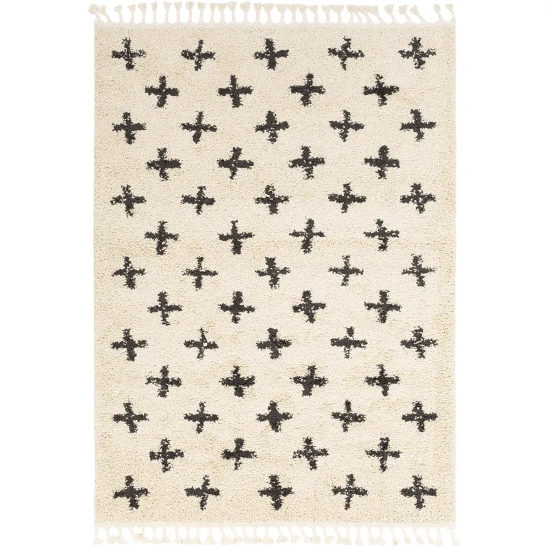 Berber Shag 5'3" x 7'3" Rug