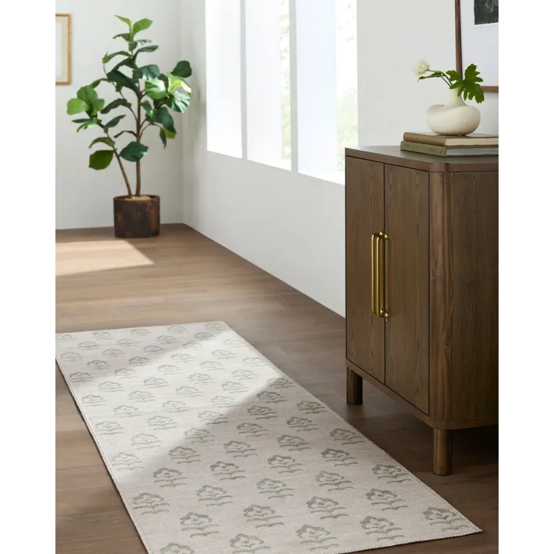 Flora Machine Woven Rug