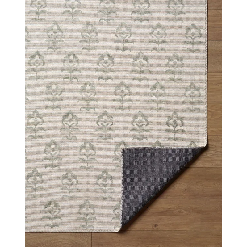 Flora Machine Woven Rug