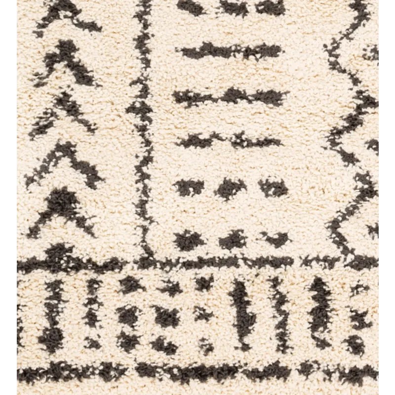 Berber Shag 6'7" x 9' Rug