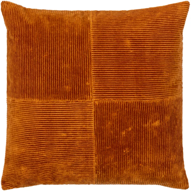 Corduroy Quarters Pillow Kit Silo