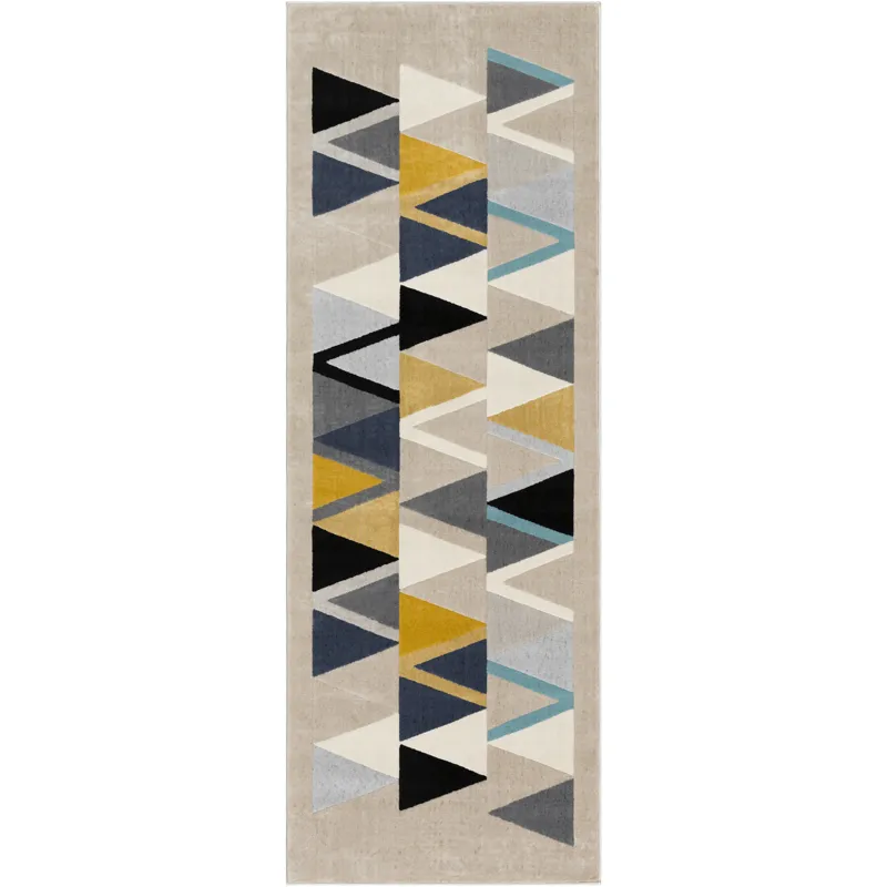 City 2'7" x 7'3" Rug