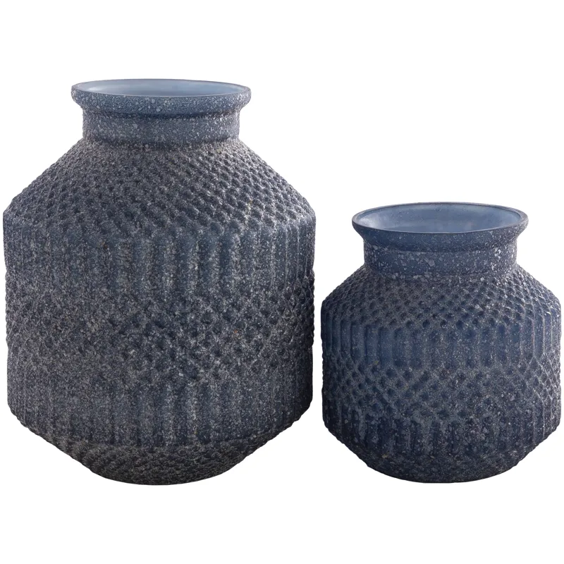 Catalana 9" x 9" x 11.25",7.5" x 7.5" x 7.5" Decorative Accents